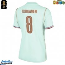 Frankrike Aurelien Tchouameni #8 Bortedrakt Dame VM 2026 Kortermet